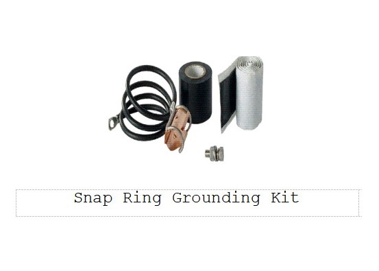 Stainless Steel Coaxial Cable Grounding Kit For Antenna Feeder System