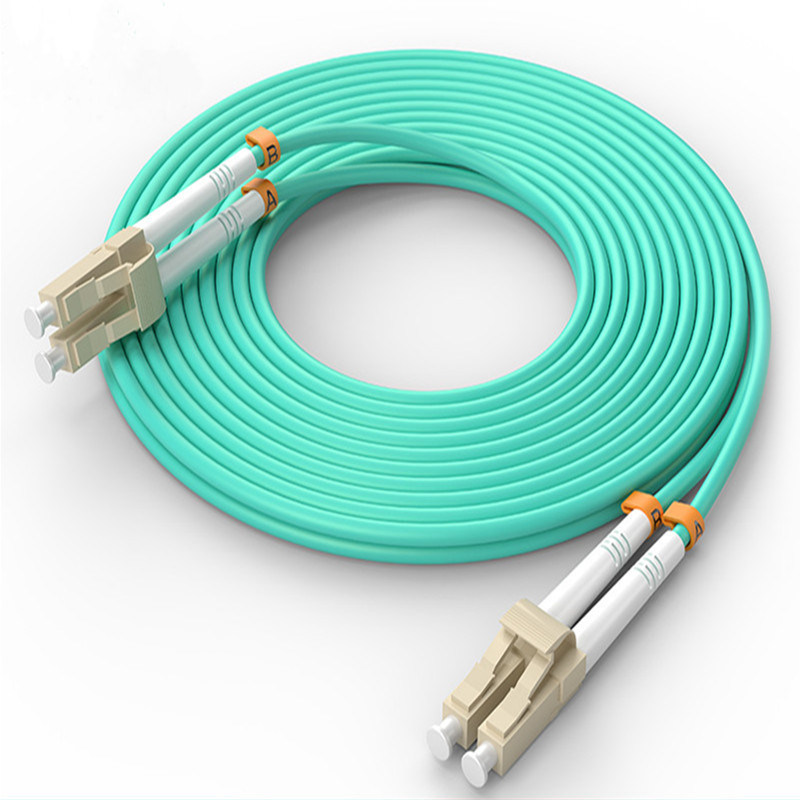 3m LC To LC Multimode Fiber Patch Cable 10 Gigabit Fiber Optic Jumper